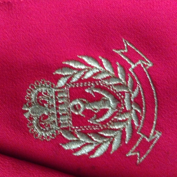 VINTAGE RED LIZ CLAIBORNE SZ 2 Petite CLASSIC SAILOR SUIT JACKET ... - Picture 6 of 13